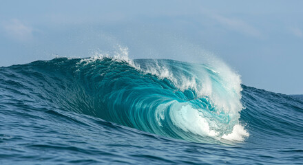 Fototapeta premium Wave in the sea