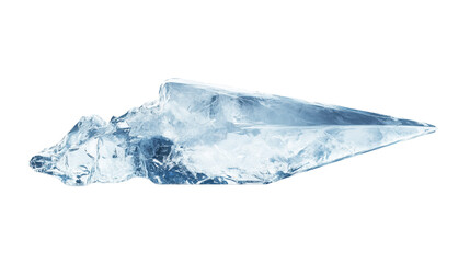 Ice Arrowhead Isolated on Transparent Background

