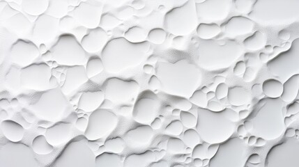 White Textured Abstract Patterns and Shapes