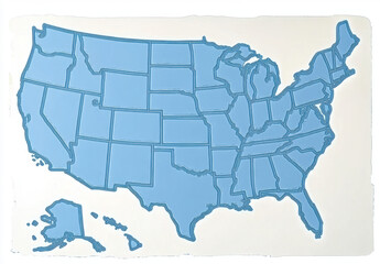 Fototapeta premium United States of America 