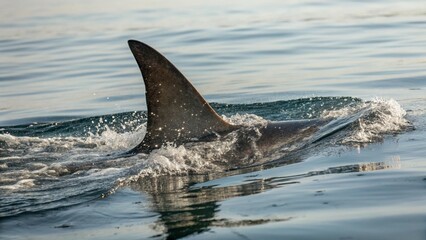 Obraz premium dolphin in the water