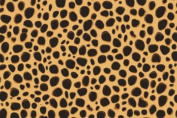 Leopard skin texture with copy space. Close-up leopard pattern. Big Cat fur. Leopard spots. Realistic leopard skin. Leopard design texture. Detailed leopard skin close-up. Wild Animal texture.