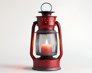 Red Lantern, Candle Light
