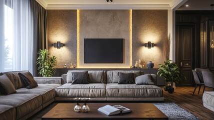 Modern Luxury Living Room Interior Design