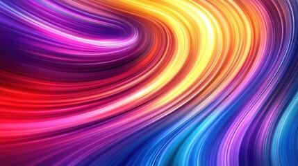 Obraz premium A vibrant abstract background featuring a dynamic swirl of colors.