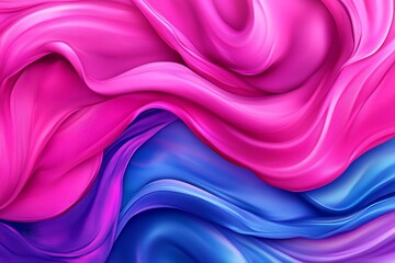 Fototapeta premium Elegant abstract background with flowing waves of vibrant color blend