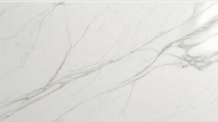 Obraz premium Minimalist White Marble Aesthetic