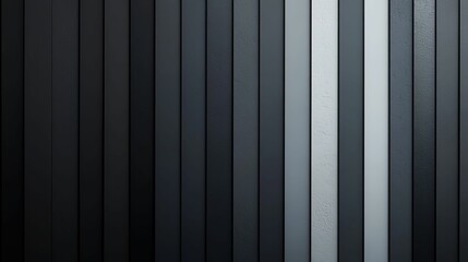 Obraz premium Vertical Stripes Of Gray And Black Hues