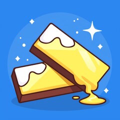 Candy Bar Illustration, Sweet Treat