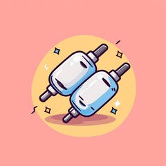 Cute Cartoon Electronic Components