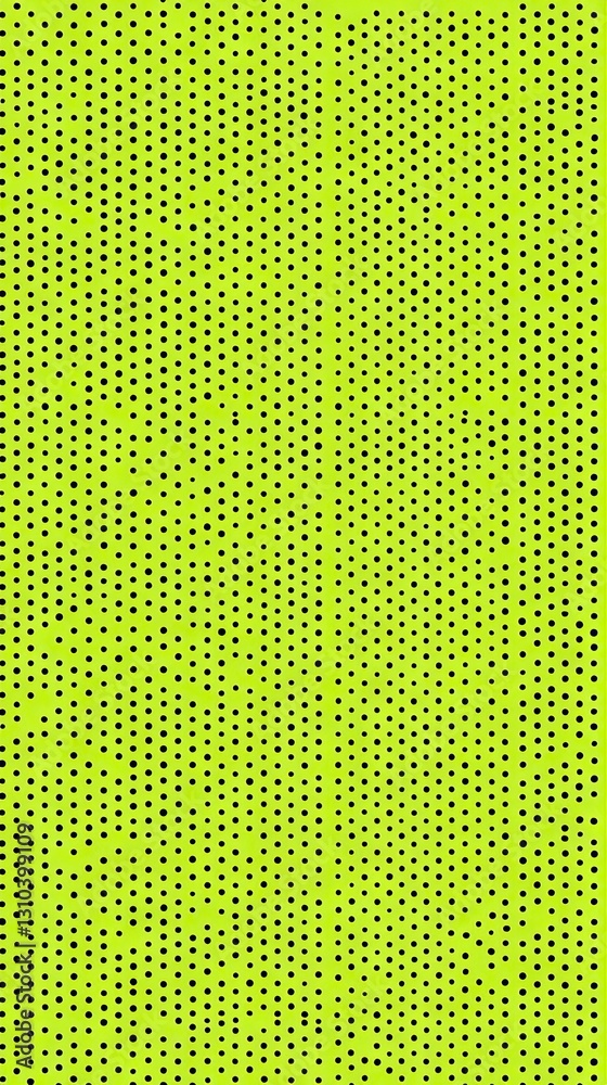 Canvas Prints vivid chartreuse pattern with tiny black dots, for backgrounds, textiles, or product design