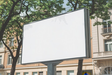 Fototapeta premium billboard mockup 