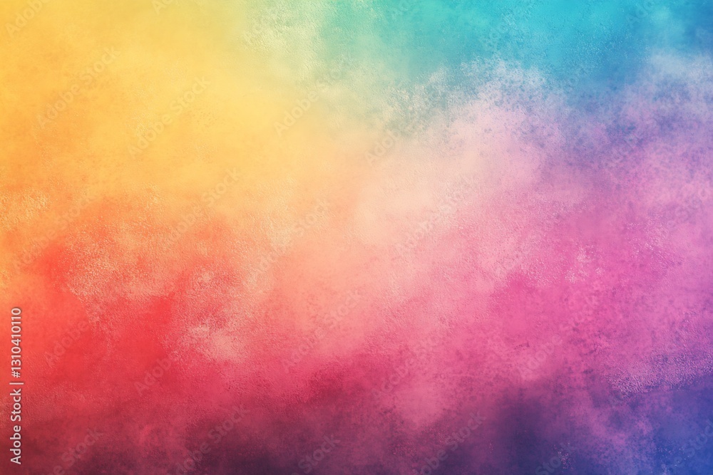 Poster Bright and colorful abstract background featuring a seamless gradient of pinks blues and yellows for artistic creativity : Generative AI