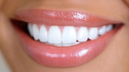 Senior woman smiling brightly after dental care appointment at clinic