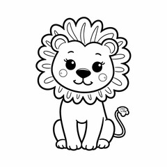 Lion Coloring Page
