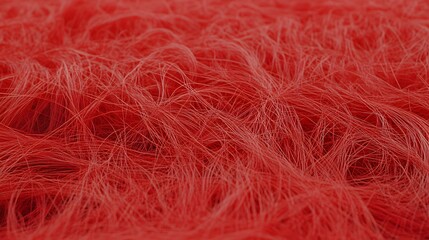 Obraz premium Abstract Red Hair Texture Background AI Generated