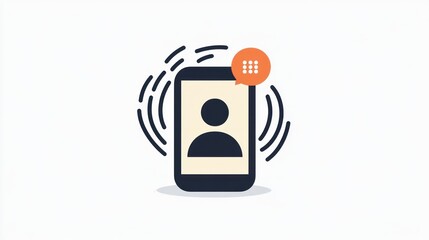 Mobile phone notification, message alert, user profile