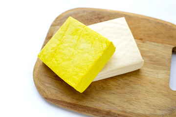 Soy tofu cubes, Tofu soy bean curd