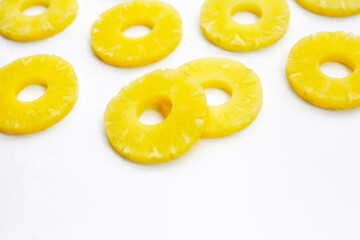 Pineapple fruit, Canned pineapple sliced