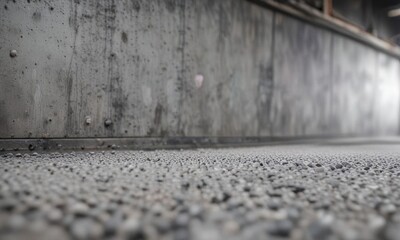 Fototapeta premium Industrial background with soft focus halftone dots and muted colors, urban, industrial