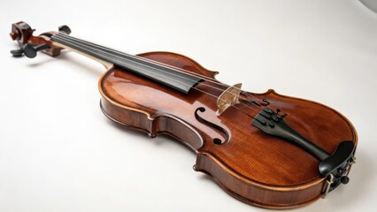 Obraz premium Violin on White Background