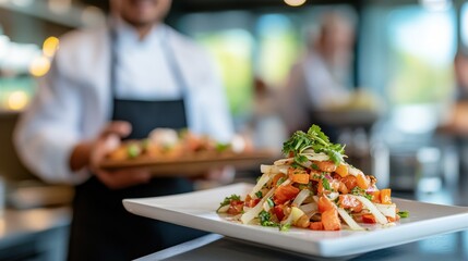 Onion elegance showcases culinary artistry in layered flavors