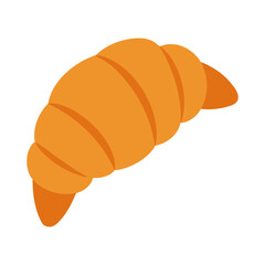 croissant vector illustration isolated on transparent background, PNG File