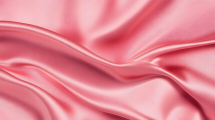 Fototapeta premium Pink Satin Fabric Texture Background