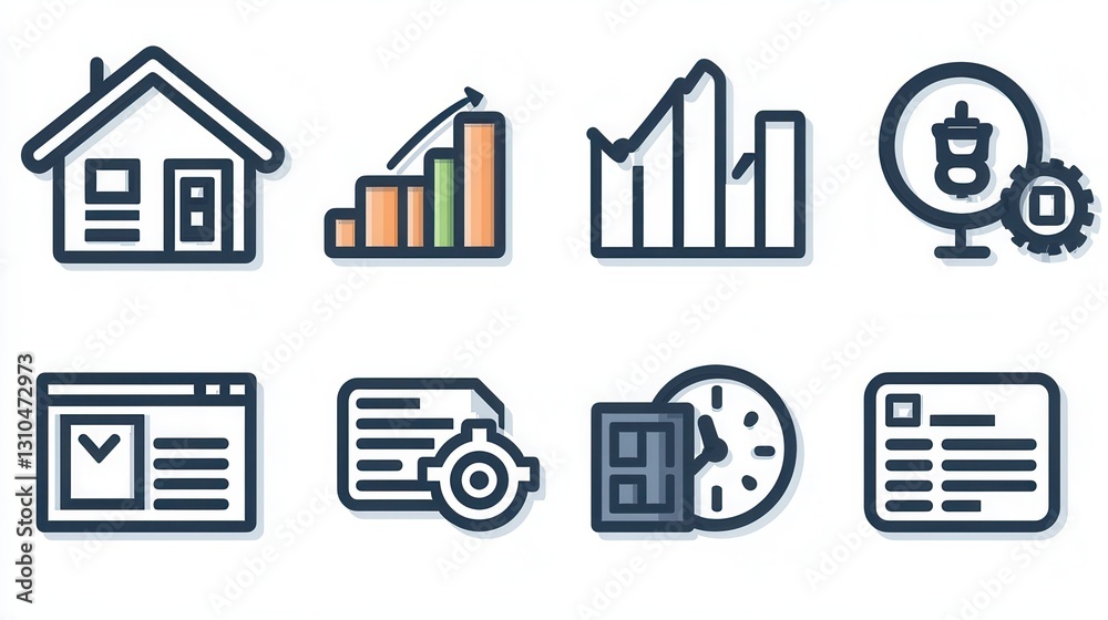 Poster this comprehensive data visualization showcases various statistics analytics and business growth met