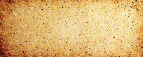 Halftone pattern on aged newspaper with scattered texture and subtle dotting, dots, worn, newsprint