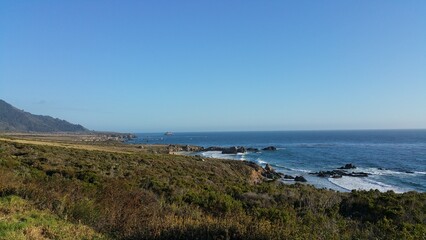 Fototapeta premium view of the coast