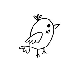 cute birds forest animal
