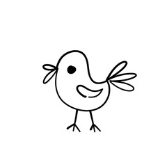 cute birds forest animal
