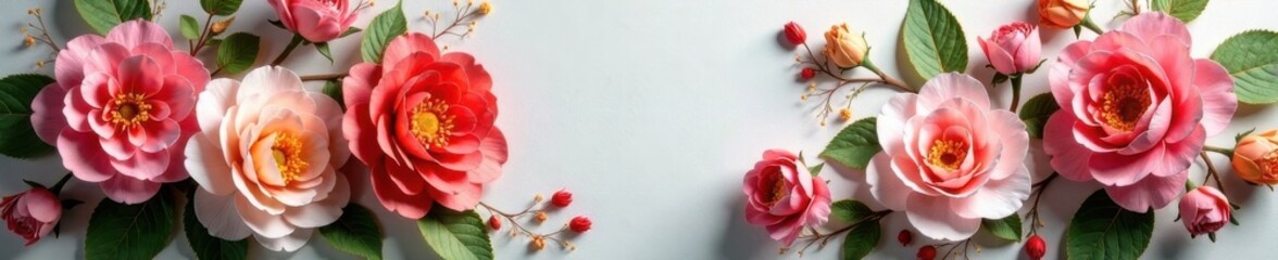 Vintage Inspired Artificial Flower Wall Backdrop, artificial flowers, ornate details, textured background