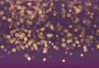 Abstract bokeh lights with light purple background, beautiful bokeh from water droplets 