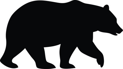 black bear silhouette
