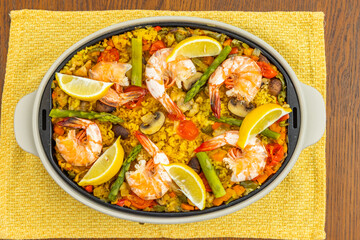 パエリア　Paella is a typical Spanish rice dish
