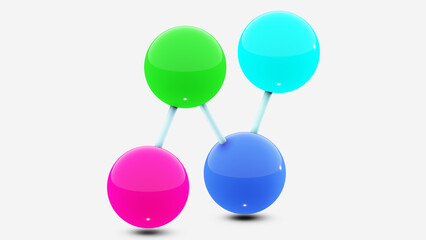 3D Line Chart Icon – Data Trends, Analytics Graph & Business Growth Visualization Symbol