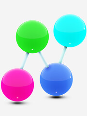 3D Line Chart Icon – Data Trends, Analytics Graph & Business Growth Visualization Symbol