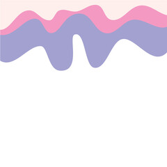 pastel colored candy drip
