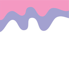 pastel colored candy drip
