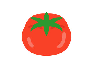 トマトのアイコンのイラスト