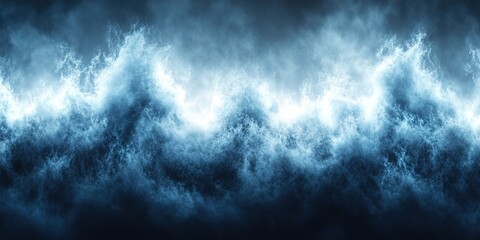 Obraz premium Watercolor blue blurred background texture 