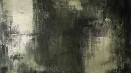 Obraz premium Abstract grunge texture with distressed yellow and black tones. The rough, weathered surface creates a vintage and artistic aesthetic, perfect for backgrounds and creative designs.