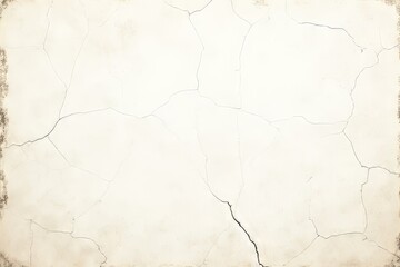 Obraz premium Cracked White Wall Texture Background Image