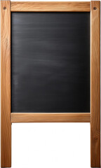 Blank Wooden A Frame Chalkboard Sign Empty Blackboard Menu Board Rustic Style
