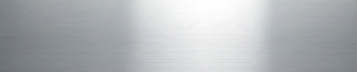 Fototapeta premium Close-up of brushed silver surface, showing fine lines and metallic sheen, industrial, technology