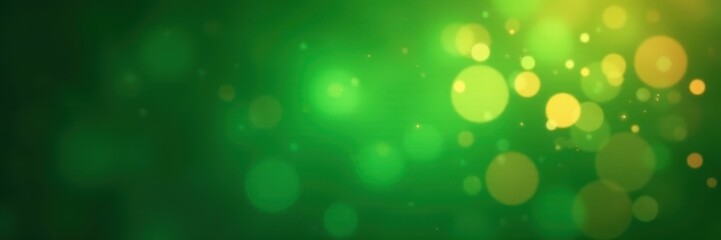 Abstract green backdrop, shimmering gold bokeh, festive sparkle , sparkle, glow, glitter