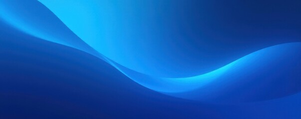 Abstract blue gradient with soft light effects, smooth, shades of blue, tone