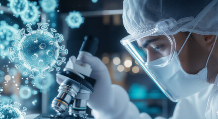 scientist working in laboratory